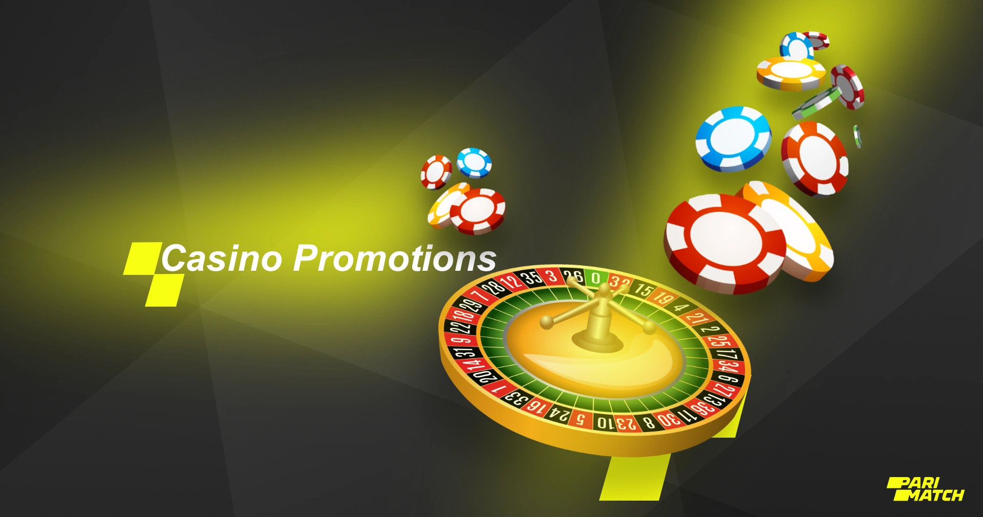 Learn what promotions and bonuses you can get at Parimatch Casino