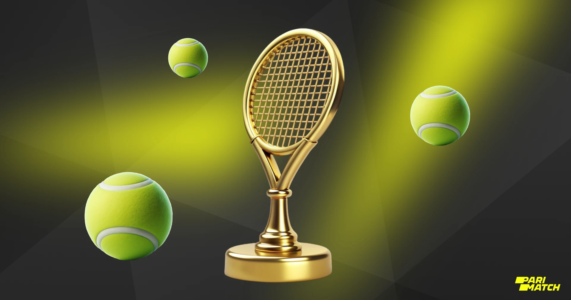 There are several major Grand Slam tournaments and competitions that you will find on the Parimatch website for tennis online betting